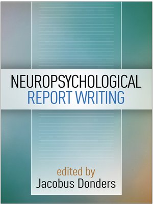 cover image of Neuropsychological Report Writing